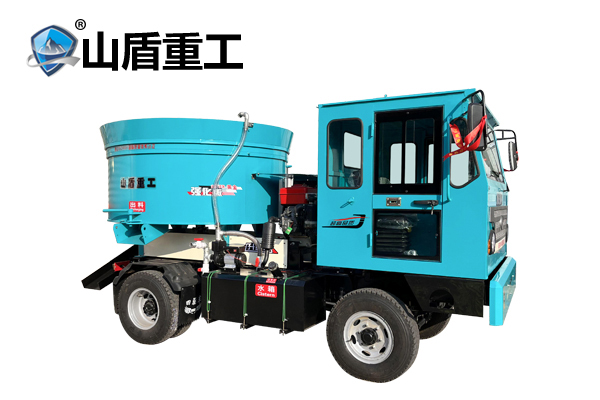 平頭雙動力攪拌車